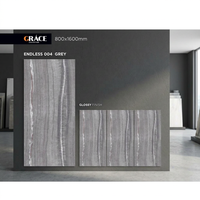 Pierre de granit naturel Guangxi 80x160cm Céramique murale Design vert populaire 32x64 Carreaux de sol en porcelaine polie Glossy Endless