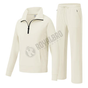 Combinaisons de jogging pour femmes-2 pièces-Vêtements de voyage-Survêtements-Ensembles de salon-Ensemble assorti-Sweatshirts courts pour femmes - Product Image 3