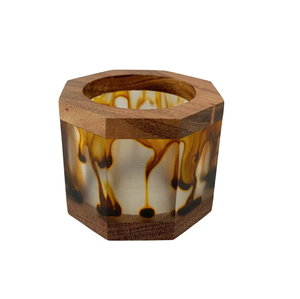 Hot Selling Wood & Resin Napkin Ring Holder For Party table Decoration Accessories With Amazing Price - Product Image 3