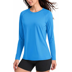 Unisex Full Sleeve Lime Green Rash Guard Quick Dry Polyester <b>Swim</b> Top Front Logo Anti-Bacterial UPF50 Eco-Friendly <b>for</b> Adults - Product Image 3