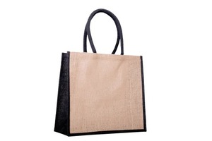 Sac fourre-tout en jute uni standard en promotion pour le shopping, l'emballage, les cadeaux, les événements promotionnels, les fêtes et le rangement - Product Image 5