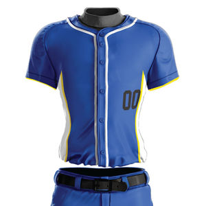 Uniforme de baseball personnalisé 2026 de haute qualité 100 % polyester, séchage rapide, respirant, pour le baseball et le football - Product Image 5
