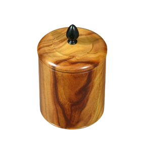 Contenants avec couvercle, boîte en bois, pot à sel, sucre, épices, pot à herbes, pot à cornichons, pot à confiture, accessoires de rangement pour la cuisine - Product Image 4