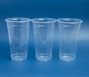 Gobelets en plastique PP jetables personnalisés OEM 2026 avec couvercles plats ou bombés, gobelets pour boissons chaudes et froides pour café, thé, jus, vente chaude - Product Image 3