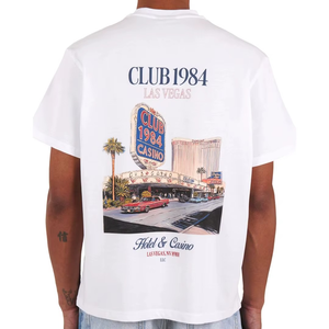 Camiseta Estampada para Hombre, Nueva Llegada, Corte Regular, Manga Corta, Algodón, Diseño Gráfico, Uso Diario Informal, Colores y Tallas Personalizadas, OEM - Product Image 4