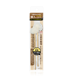 Juego de palillos para oídos de bambú de terciopelo, fácil de usar - 2 piezas al por mayor para distribución minorista. Hecho de bambú de primera calidad. Es suave pero... - Product Image 1