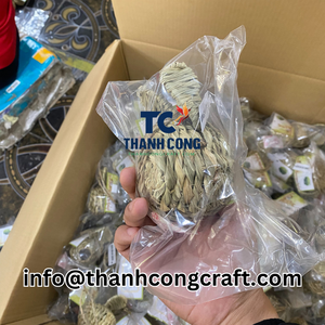 ตะกร้าผักตบชวาสานมือสำหรับเก็บของจำเป็นสำหรับเด็ก - Product Image 5