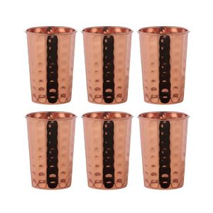 New Arrival Pure Copper Water <b>Tumbler</b> <b>Set</b> Premium Drinking <b>Glass</b> For Ayurveda Kitchen Hotel Dining Gift <b>Set</b> - Product Image 5