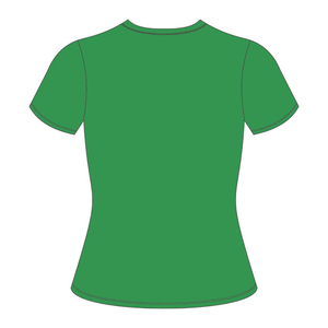 Camiseta de la Hermandad Griega para Mujer, Camiseta de Algodón Orgánico Ecológico |   Camisa Casual Personalizable de Tela Suave en Colores Rosa/Verde, Corte Ajustado - Product Image 6