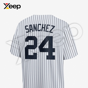 XEEP Personaliza Camisetas de Béisbol de Poliéster de Alta Calidad XC-BBU-13 para Hombre, Manga Corta, Transpirables, Ajuste Atlético, OEM - Product Image 4