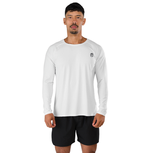 Chemise de performance extensible à manches longues pour homme, haut athlétique léger pour la course à pied, l'entraînement, les vêtements de sport - Product Image 1