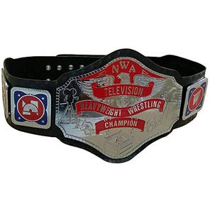 เข็มขัดแชมป์มวยปล้ำเฮฟวี่เวทคุณภาพสูง แบบไม่สามารถโต้แย้งได้ ขนาดผู้ใหญ่ แผ่นโลหะ สายหนัง - Product Image 3