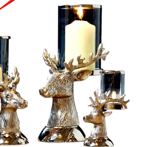 Elegent Octopus Shape Five-Cup <b>Small</b> Metal Antique Handmade Eco-Friendly Pillar <b>Candle</b> Holders Home Decor <b>Candle</b> Stand For Party - Product Image 4