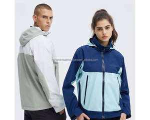 Veste d'hiver imperméable pour homme et femme, style bomber en denim, coupe-vent, pour snowboard, ski, moto - Product Image 1