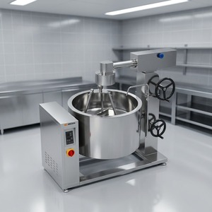 Olla de vapor con inducción y revestimiento giratorio Amicook 380V/440V, modelo para freír alimentos, guisos, resistente al agua, duradera, para cocinar con inducción. - Product Image 5