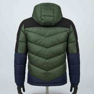 Nueva Chaqueta Acolchada Formal para Hombre, Manga Larga, Cuello Alto, Logotipo Frontal Personalizado, Venta al Por Mayor - Product Image 3
