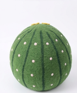 Cama de Fieltro Verde Premium para Gatos, Cueva Acogedora para Mascotas de Interior, Casa Hecha a Mano con Lana Natural Transpirable y Extraíble para Gatos y Gatitos - Product Image 2