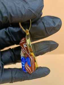 Pendentif Vierge Marie, Madone en prière avec halo de cristal, pendentif hip hop en argent 925, breloques religieuses pour femmes - Product Image 5