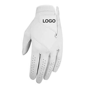 Gants de golf professionnels respirants en cuir avec logo personnalisé, toucher doux en peau de mouton pour hommes et femmes, adhérence parfaite - Product Image 4