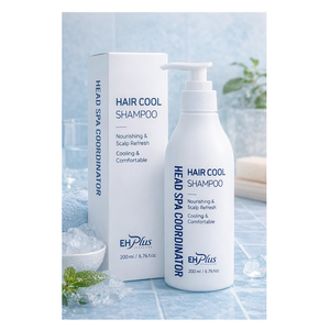 Shampooing coréen naturel aux herbes EH Plus pour le soin du cuir chevelu frais et apaisant, pour cheveux normaux - Product Image 4