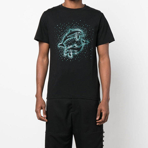 T-shirts personnalisés OEM pour hommes avec logo, à manches courtes, séchage rapide, ornés de strass, vente en gros, collection 2026 - Product Image 1