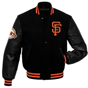 OEM <b>Men's</b> Stand Collar Classic Blue Varsity Letterman Baseball College <b>Jacket</b> With <b>White</b> Leather Strip Winter <b>Jacket</b> for <b>Men</b> - Product Image 4