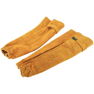 Mangas de Trabajo de Cuero Vacuno de Primera Calidad, Resistentes al Calor, Nivel de Corte ANSI/ISEA 2, Resistentes a la Abrasión, para Brazos y Manos - Product Image 1