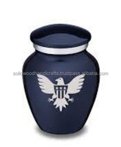 Urnas conmemorativas para mascotas de cremación de latón de alta calidad Urnas de recuerdo para mascotas funerarias Urnas de entierro con alta calidad a bajo precio - Product Image 1