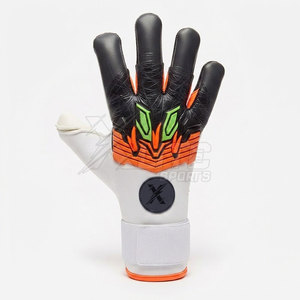 Gants de gardien de but professionnels pour adultes en caoutchouc avec paume en latex antidérapante, respirants, doigts flexibles, entraînement de football - Product Image 2