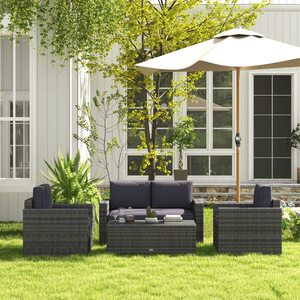 Conjunto de Muebles de Patio con Piezas para Decoración de Jardín - Product Image 1