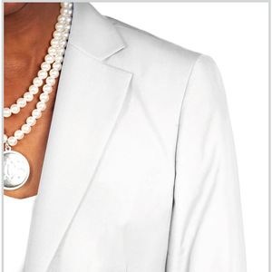 Blazer Personalizado con Logotipo, Unisex, Talla Grande, Cierre de Cremallera, Manga Larga, Cierre de un Solo Botón, para Oficina y Trabajo - Product Image 2