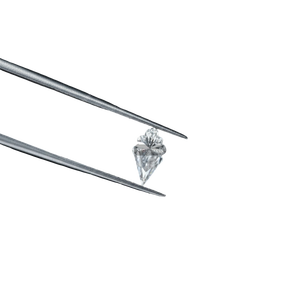 เพชรทรงโคนไอศกรีม Stonewels พรีเมียม ผลิตด้วยวิธี HPHT CVD เพชรสร้างในห้องปฏิบัติการ สี DEF ความสะอาด VVS VS1 เพชรเม็ดเดี่ยว สำหรับทำเครื่องประดับดีไซเนอร์ - Product Image 1