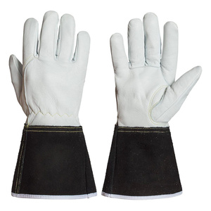 Guantes de Soldadura TIG JNM de Cuero de Vacuno y Piel de Cabra con Forro Activo, Protección para las Manos con Altos Estándares de Seguridad - Product Image 1