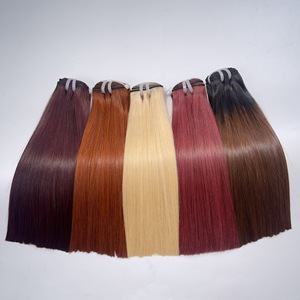 ผมตรงแบบเวฟท์สีเบอร์กันดี คุณภาพดับเบิ้ลดรอน ผมแท้เวียดนาม ลดราคาสุดๆ - Product Image 6