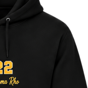 เสื้อฮู้ดมหาวิทยาลัยสำหรับผู้หญิง Sigma Gamma Rho สีดำ ลายกราฟิก สไตล์กรีก สำหรับชมรมนักศึกษา เสื้อสเวตเชิ้ตแบบสวมหัว สั่งทำได้ แฟชั่นลำลองสำหรับวิทยาลัย สไตล์สตรีท - Product Image 6