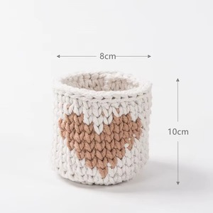 Colorful Macrame <b>Basket</b> Planter Stylish Cotton Rope <b>Basket</b> Holder Ideal For Indoor Balcony And Home Decor Use From India - Product Image 6