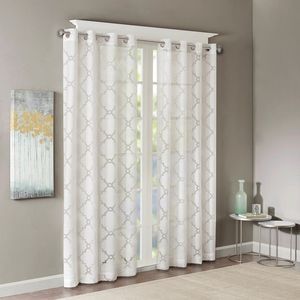 Pannello per tenda trasparente Burnout solo 1 pz mantovana per una migliore decorazione della finestra - Product Image 6