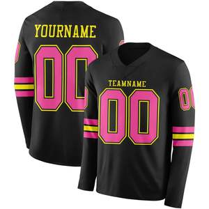 Camiseta de Fútbol Personalizada para Hombre, Spandex/Poliéster, Impresión Digital por Transferencia de Calor, Mangas Largas, Nombre del Equipo, Logotipo y Posiciones Personalizados - Product Image 6