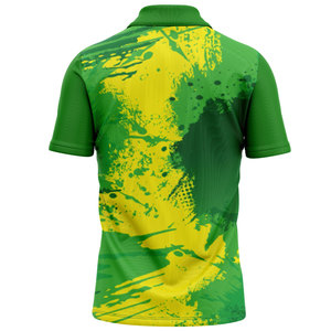 Polos en tissu respirant de haute qualité pour hommes, impression intégrale par sublimation - Product Image 6