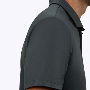 Chemises décontractées pour hommes, grandes tailles, en coton et fibre de bambou respirantes et écologiques, avec logo personnalisé sérigraphié - Product Image 5