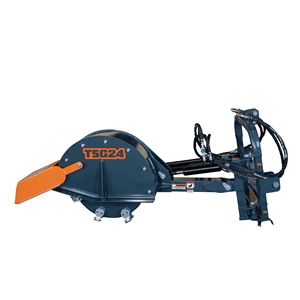 Trincia Ceppi a 3 Punti PTO da 20-60 CV con Arco di Taglio di 40 Gradi, 12-18 Pollici Sotto il Livello del Terreno, Attacco Cat 1/2 per Cippatrice TMG TSG24 - Product Image 1