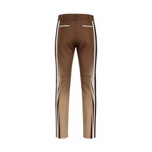 Pantalones de Béisbol Sublimados para Jóvenes y Hombres, Corte Ajustado, Transpirables, de Secado Rápido, Diseño a Rayas con Bolsillos - Product Image 3