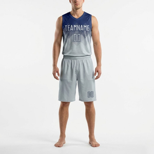 Custom Basketball Team Jersey and Shorts Set Quick Dry Polyester <b>Athletic</b> Wear Custom Printing Manufacturer - Product Image 2