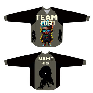 Camiseta de Paintball Premium Personalizada para Equipo, Transpirable, Absorbe la Humedad, Sublimada, Ropa Deportiva de Paintball con Nombre Personalizado - Product Image 2