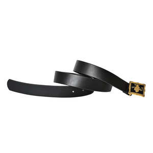 Cinturón de Cuero Genuino de Vaca para Hombre, de Primera Calidad, Casual, con Hebilla Cuadrada de Acero, Ajustable, Ecológico, Resistente y Duradero - Product Image 5