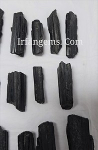 Vente en gros usine : Cristal de tourmaline noire naturelle brute, spécimen de pierre brute, cristal de guérison, minéral pour la méditation et la maison - Product Image 4