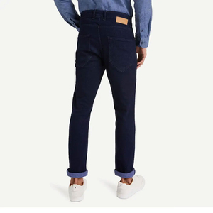 Men's Casual Denim <b>Jeans</b> Pants Comfortable Breathable Stretch Fabric Classic Straight Fit Fashion Clothing for <b>Work</b> Travel - Product Image 2