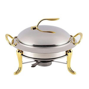 ราคาชุดอุ่นอาหารเชฟฟ์ดิช สแตนเลสสำหรับบุฟเฟ่ต์ - Product Image 4