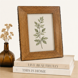 Wholesale Wooden Photo <b>Frame</b> Eco Friendly Natural Bark Edge Picture <b>Frame</b> Solid Wood Tabletop and Wall <b>Mounted</b> Home Decor <b>Frame</b> - Product Image 4