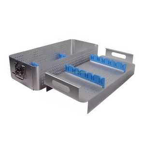 Plateau de Stérilisation en Aluminium WARSAW MEDICAL (540x250x100mm) pour Instruments Chirurgicaux - Prix Usine |   porte-aiguille - Product Image 5